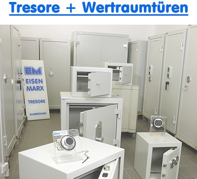 hier geht es zu den Tresoren - Wertraumt�ren - Safes - Feuerschutzschr�nken - Waffenschr�nken